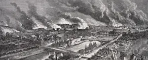 Episode of the Municipality of Paris. Burning
