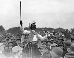 Crowds Prints: Epsom Derby Day - Prince Monolulu - Tipster