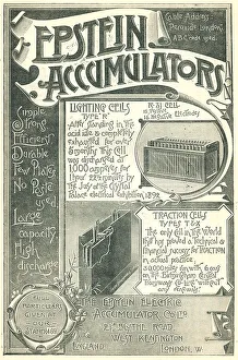 Promoting Prints: Epstein Accumulators Advertisement