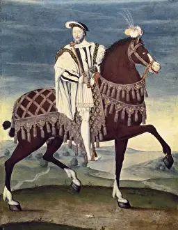 Equestrian Portrait of Fran篩s I, King of France