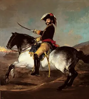 Palafox Prints: Equestrian Portrait of General Palafox