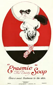 Erasmic Prints: Erasmic soap advertisement, 1918