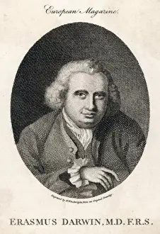 Grandfather Prints: Erasmus Darwin / Wright