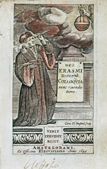 Desiderius Gallery: Erasmus, Desiderius Erasmus Roterdamus (1469-1539)