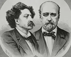 Goatee Prints: Erckmann-Chatrian. French novelists