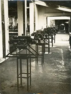 Erection Prints: Erection Bay and stands with engines