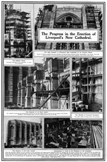 Erection Prints: Erection of Liverpool Cathedral