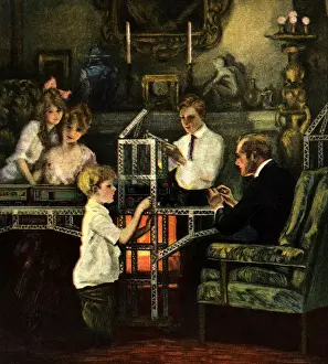Lifestyle Prints: Erector Set Date: 1915