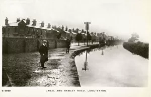 Erewash Canal and Sawley Road, Long Eaton, Derbyshire