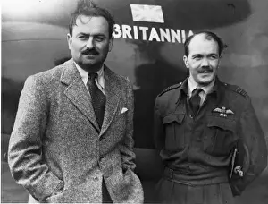 Capt Prints: Eric Greenwood and Grp Capt H J Wilson