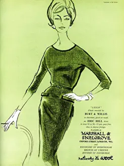 Marshall Prints: Eric Hill dress at Marshall and Snelgrove advertisement