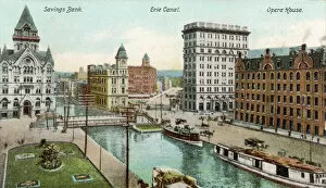 Canals Collection: Erie Canal, Syracuse