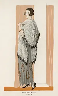 Bangle Prints: Ermine Shawl 1922