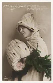 Cosy Prints: ERMINE STOLE, SCARF, HAT