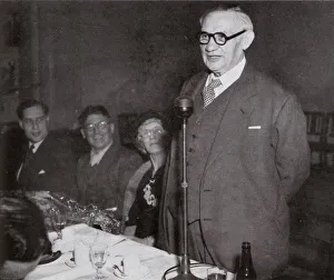 Apr20 Gallery: Ernest Bevin giving speech at East Woolwich