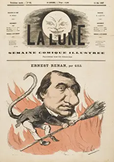 Ernest Renan / Gill / Lune