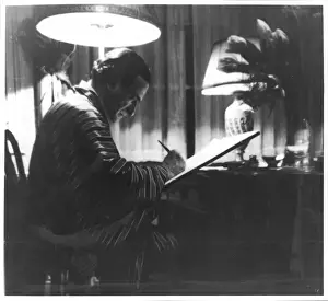Sketching Prints: Ernst Dryden Sketching