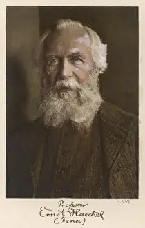 Haeckel Prints: Ernst Haeckel Age 75
