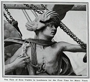 Eros Statue removal