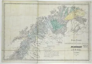 Balthasar Prints: Erster Versuch einer Geognostischen Karte von Norwegen