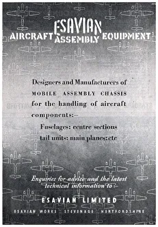 Esavian Prints: Esavian Aircraft Assembly Equipment