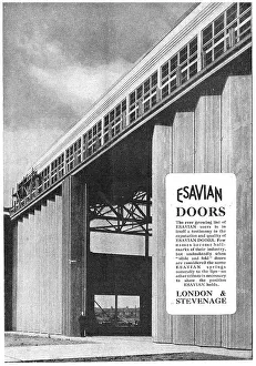 Hangars Prints: Esavian Folding & Sliding Doors For Aircraft Hangars