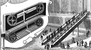 Mechanism Prints: Escalator in Action