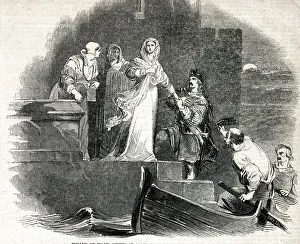 Leven Gallery: Escape of Mary Queen of Scots from Loch Leven Castle