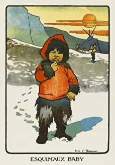 Sibling Prints: Eskimo Child Early 20Th