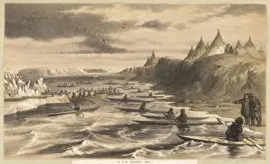 Bathurst Prints: Eskimos Meet Strangers