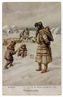 Eskimos and Sleigh Dogs