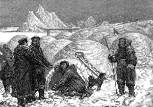 Eskimo Prints: Eskimos Snow Village