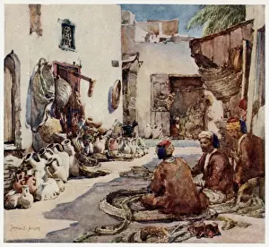 Tunisia Prints: Esparto Baskets / Tunisia