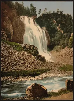 Espelandsfos, Odde (i. e. Odda), Hardanger Fjord, Norway
