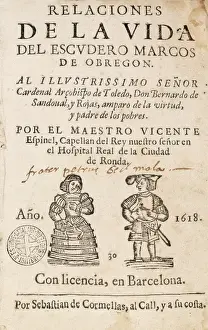 Marcos Prints: ESPINEL, Vicente (1550-1624)