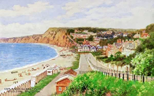 Esplanade Prints: Esplanade, Budleigh Salterton, East Devon