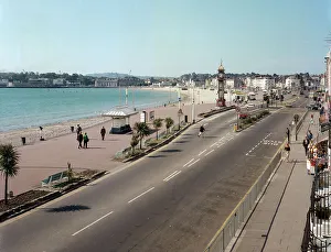 Weymouth Prints: Esplanade and Clock Tower, Weymouth
