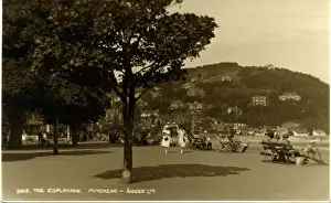 Taunton Prints: The Esplanade, Minehead, Somerset