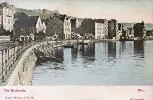 Water Front Prints: The Esplanade, Oban, Scotland