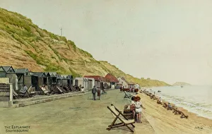 Southbourne Prints: Esplanade at Southbourne, Dorset