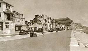 Sidmouth Prints: Esplande, looking East, Sidmouth, Devon