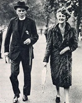 Images Dated 30th June 2020: Former Essex cricketer The Rev. Canon Frank H. Gillingham