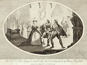 Anger Gallery: Essex & Queen Quarrel