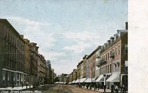Essex Street, Lawrence, Massachusetts, USA