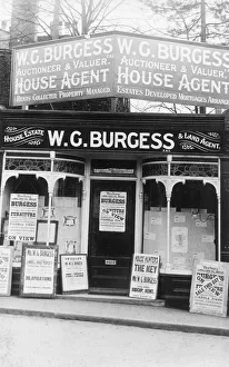 Images Dated 7th February 2011: Estate Agent / Sidcup / Kent