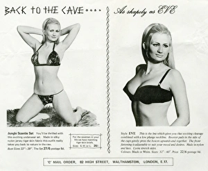 Images Dated 5th September 2017: Estelle Lingerie Glamour Wear - Back to the Cave