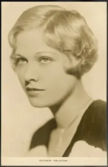 Esther Prints: Esther Ralston / Postcard