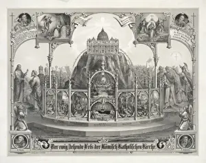 Eternal Prints: The eternal standing rock of the Roman Catholic Church