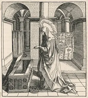 Etheldreda / Praying