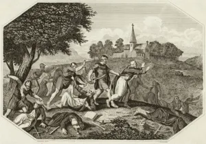 Massacres Prints: Ethelfrith / Massacre / Monk